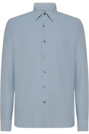 RRD Overhemden, Heren, Blauw, XL, Jacquard Oxford Technisch Overhemd Non-Iron