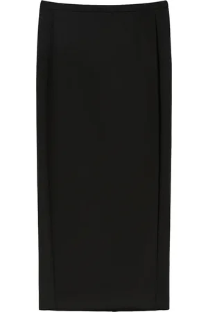 Max Mara Rokken, Dames, Zwart, M, Elegante Zwarte Charme Jurk