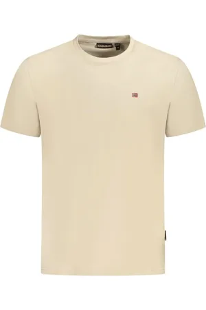 Napapijri Tops, Heren, , S, Katoen, Klassiek T-shirt met korte mouwen voor informele garderobe