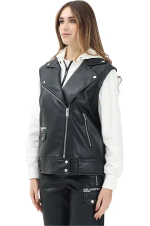 Karl Lagerfeld Jassen, Dames, Zwart, M, Jassen Zwart