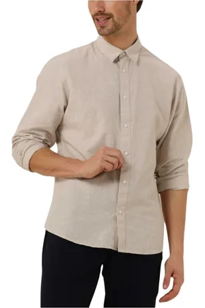 SELECTED Overhemden, Heren, , M, Linnen, Linnen Casual Shirt