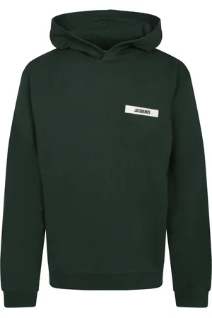 Jacquemus Sweatshirts & Hoodies, Heren, Groen, S, Katoen, Groene Sweatshirt Casual Stijl