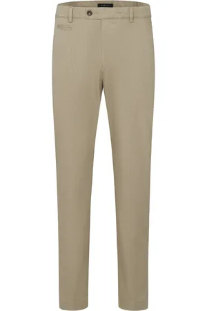 Bugatti Broeken, Heren, , W35 L32, Katoen, Stretch Cotton Printed Twill Jeans