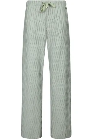 HERNO Broeken, Dames, Groen, M, Polyester, Groene stijlvolle broek voor vrouwen
