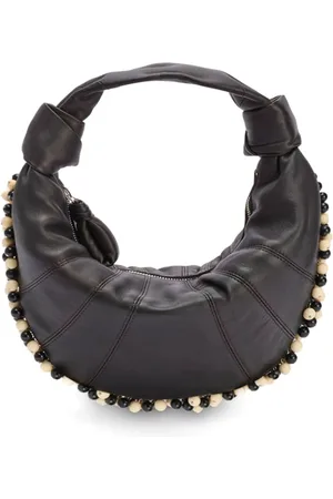 LEMAIRE Tassen, Heren, Bruin, ONE Size, Chocoladebruine Top Handvat Bum Bag