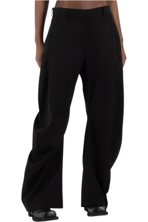 Acne Studios Broeken, Dames, Zwart, M, Zwarte Broek Ak 0902