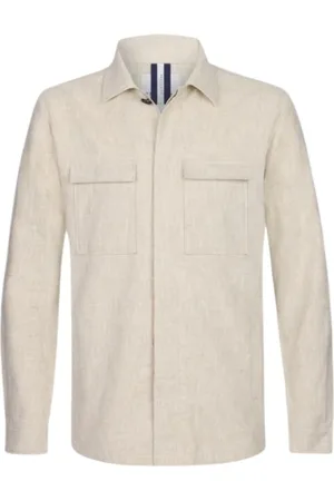 Profuomo Overhemden, Heren, , S, Elegant Overshirt voor elke gelegenheid