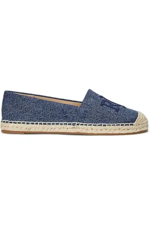 Ralph Lauren Schoenen, Dames, Blauw, 39 EU, Espadrile