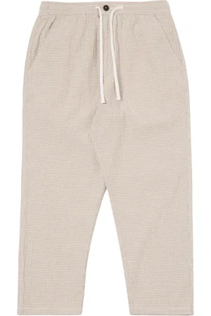 Universal Works Broeken, Heren, , W32, Casual Geknipte Geruite Broek