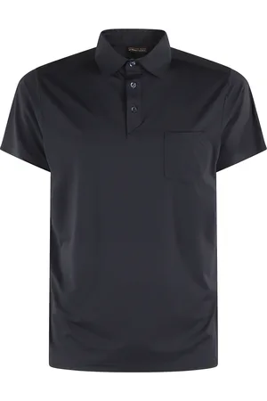 save the duck Tops, Heren, Blauw, 2Xl, Nylon, Blauwe Stretch Nylon Polo Shirt