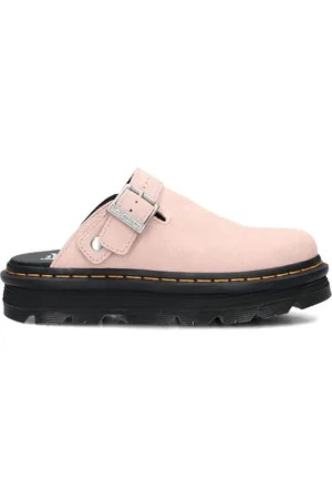 Dr. Martens Schoenen, Dames, Roze, 38 EU, Leer, Roze Zebzag Sandalen voor Dames