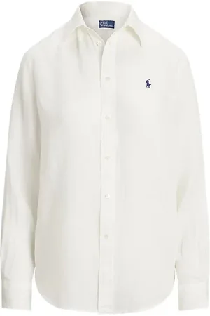 Ralph Lauren Blouses & Shirts, Dames, Wit, S, Casual Overhemd