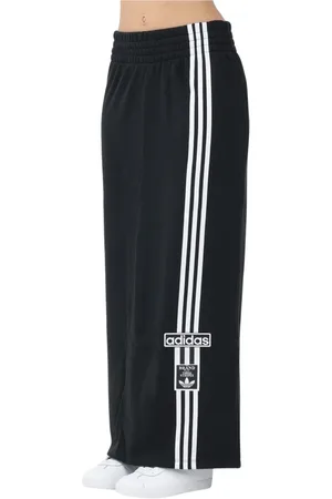 adidas Broeken, Dames, Zwart, S, Katoen, Sportieve Zwarte Maxi Rok