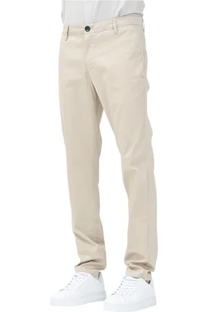 Armani Exchange Broeken, Heren, , W33, Katoen, Katoenen Casual Broek Lente/Zomer