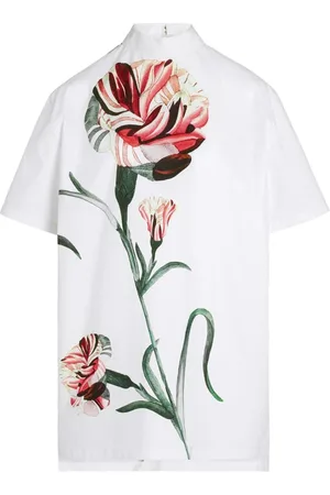 Giambattista Valli Blouses & Shirts, Dames, Veelkleurig, S, Bloemenpatroon Blouse