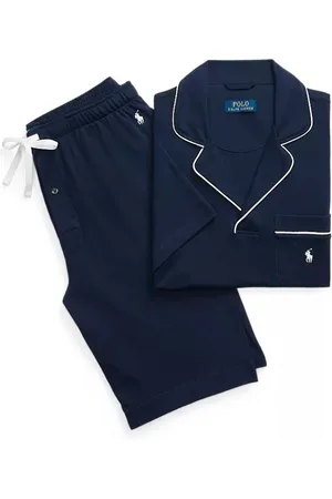 Ralph Lauren Nachtkleding & Lounge, Heren, Blauw, L, Stijlvolle Pyjamaset voor Mannen