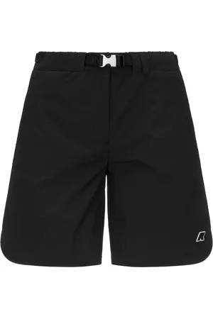 K-Way Korte broeken, Dames, Zwart, XL, Polyester, Dames Hiky Shorts voor buitenactiviteiten