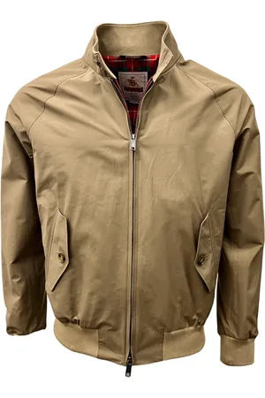 Baracuta Jassen, Heren, , M, Klassieke Harrington-jas in Tan
