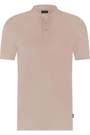 Saint Steve Tops, Heren, Roze, 2Xl, Moderne Polo Shirt voor Mannen