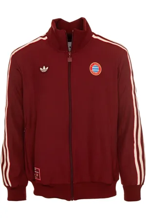 adidas Sweatshirts & Hoodies, Heren, Rood, M, Retro Track Top Jack Vintage Stijl