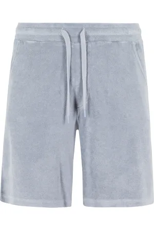 ALTEA Korte broeken, Heren, Grijs, L, Katoen, Biologisch Katoen Grijze Spons Effect Shorts