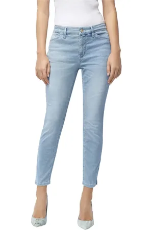 Mac Jeans, Dames, Blauw, XS, Denim, Zomerse Wonder Licht Denim Jeans