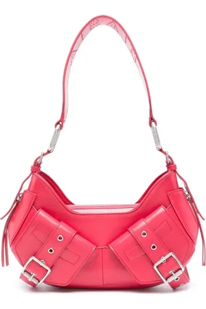 BIASIA Tassen, Dames, Rood, ONE Size, Kersen/Nikkel Schoudertas