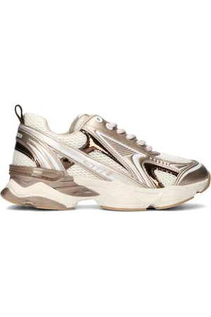 Steve Madden Schoenen, Dames, Veelkleurig, 37 EU, Katoen, Witte Chunky Sole Sneakers Speedster-e