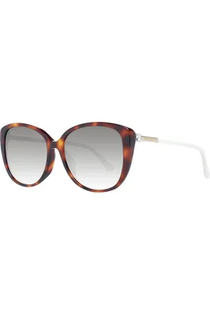 Jimmy Choo Accessoires, Dames, Veelkleurig, ONE Size, Vlinderzonnebril met Verloopglazen