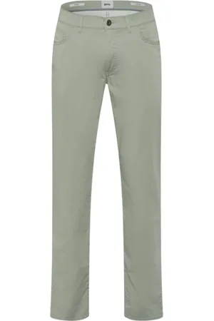 Brax Broeken, Heren, Groen, W36 L34, Cadiz Stijl Broek