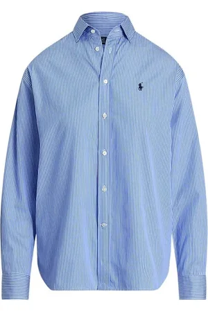 Ralph Lauren Blouses & Shirts, Dames, Blauw, M, Casual Overhemd