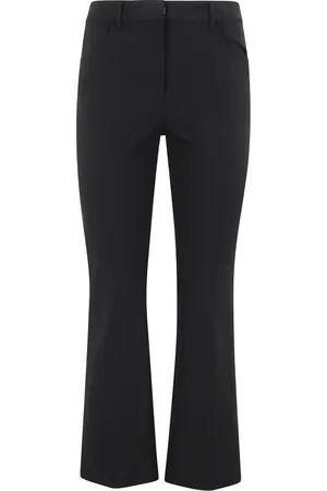 THEORY Broeken, Dames, Zwart, 3Xs, Hoge Taille Kick Broek in Zwart