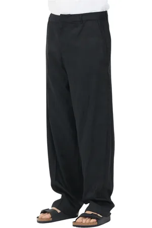 Armani Exchange Broeken, Heren, Zwart, W31, Camouflage Casual Zwarte Broek