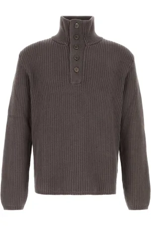 OUR LEGACY Truien, Heren, Bruin, M, Katoen, Navigator Gebreide Trui Sweater