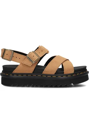 Dr. Martens Schoenen, Dames, , 38 EU, Leer, Sandalen Voss II