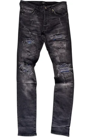 AMIRI Jeans, Heren, Zwart, W32, Skinny Jersey Jeans