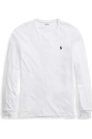 Ralph Lauren Tops, Heren, Wit, L, Casual T-shirt