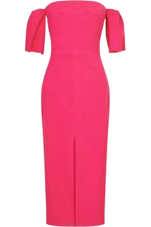 Isabel Marant Kleedjes, Dames, Roze, S, Roze Midi Jurk Stony