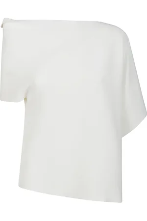 LIVIANA CONTI Blouses & Shirts, Dames, Wit, S, Witte Geometrische Trui