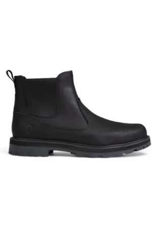 Timberland Schoenen, Heren, Zwart, 40 EU, Leer, Zwarte Nubuck Leren Laarzen