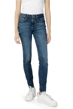 Guess Jeans, Dames, Blauw, W26 L30, Katoen, Skinny Jeans
