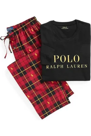 Ralph Lauren Nachtkleding & Lounge, Heren, Veelkleurig, S, Comfortabele Nachtkleding Set