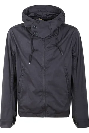 Ten Cate Jassen, Heren, Blauw, M, Katoen, Korte jassen met ritssluiting en zakken