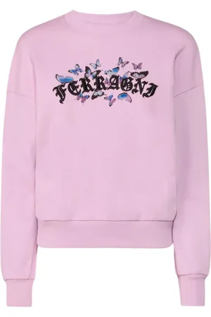 Chiara Ferragni Sweatshirts & Hoodies, Dames, Paars, 2Xs, Sweaters