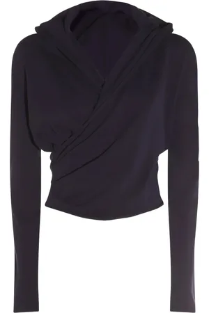 add Tops, Dames, Blauw, M, Gebreide Hoodie Top