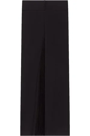 Courrèges Broeken, Dames, Zwart, S, Zwarte Casual Broek