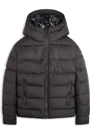 FAY Jassen, Heren, Zwart, 2Xl, Zwarte Dubbele Voorkant Donsjas