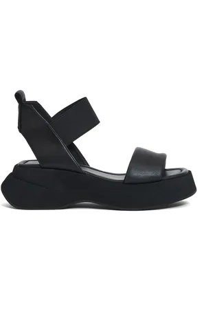Elena Iachi Schoenen, Dames, Zwart, 40 EU, Zwarte sleehakschoenen voor vrouwen