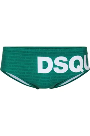 Dsquared2 Badkleding, Heren, Groen, XL, Groene Sea Brief Zwemkleding