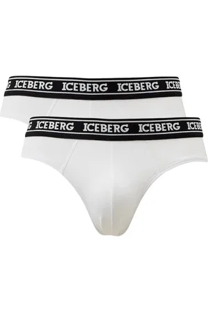 Iceberg Ondergoed, Heren, Wit, S, Katoen, Bipack Katoenen Stretch Slips